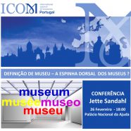Conferência “Definição de Museu – A espinha dorsal dos museus ?”