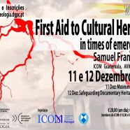 Workshop – First Aid to Cultural Heritage in times of emergencies