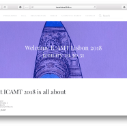 Workshop ICAMT 2018 em Lisboa